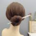10 Pieces Leopard Print Acetate Hair Sticks - Vintage Styling for Women - Tortoise Shell Hairpins - Long Hair Accessories with Flannelette Bag - Buy Online on SooperMarket.com