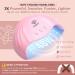 Modelones Gel Nail Kit - 28 Colors Nude Brown Pink Red Soak Off Gel Polish Set with Lamp Starter Kit | No Wipe Base & Top Coat | DIY Nail Curing Gift for Women - Buy Online on SooperMarket.com