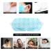 KONGDY 16-Pack Steam Eye Masks for Dry Eyes - Relief for Fatigue & Puffy Eyes - Disposable Moist Heating Compress Pads - Rose - Buy Online on SooperMarket.com