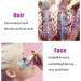 Prreal Body Glitter Gel 50ml - Long-Lasting Mermaid Sequins Chunky Glitter for Festivals & Parties - Makeup Essential #Gold - Buy Online on SooperMarket.com