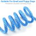 Joytale 15m Reflective Dog Leash - Padded Handle 2 Carabiner Hooks Nylon Training Line for Small Dogs & Puppies - Blue | International Shipping - Buy Online on SooperMarket.com
