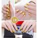 Mirror Nail Polish Metal Nail Varnish 6 Colors Chrome Nail Polish Set Metallic Mirror Effect Quick Drying Long Lasting Gold Silver Champagne Red Colorful Women Gift No UV - Buy Online on SooperMarket.com