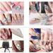 Nail Rhinestones Kit DIY Nails Rhinestones Nail Art Cosmetics Clothes Design Jewels Diamond Accessories Type4 - Buy Online on SooperMarket.com