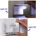 Card Type Magnifying Glasses Credit Card Sized Magnifying Lenses Ideal Pocket Magnifier for Reading Magnifying Glass with LED Light and Leather Case - Buy Online on SooperMarket.com