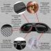 Emageren Foldable Airsoft Masks & Protective Glasses | Half-Facial Protection for Halloween Cosplay Paintball & Military Use - Buy Online on SooperMarket.com