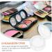 Gogogmee 8pcs Box Empty Eye Shadow Box Creme Eyeshadows Gram Jar To Go Makeup Tools Abs White Travel Cosmetic 4x3.8cm White - Buy Online on SooperMarket.com