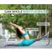 EZ JOI Yoga Wheel Set of 3 for Back Pain Relief & Muscle Stretching - Anti-Slip Back Roller with Thick TPE Padding - 6, 10 & 13 Inches - Buy Online on SooperMarket.com