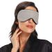 Adjustable Light Blocking Eye Mask for Travel, Yoga, and Deep Sleep - Light Grey - Buy Online on SooperMarket.com