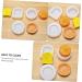 MAGICLULU 6 Pcs Cake Mold Silicone Baking Cup Cookie Cake Pan Cookie Silicone Cake Pan Ice Ball Mold Chocolate Making Mold Soap Candle Mold Mini Muffins Aroma White Bread Silica Gel Cake Pie Whitex3pcs 9X8X2.6CMx3pcs - Buy Online on SooperMarket.com