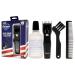 Barbasol Battery Powered Electric Beard Trimmer | Stainless Steel Blades & Adjustable Settings - International Shipping Available - Buy Online on SooperMarket.com