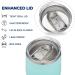 Personalized Insulated Wine Tumbler - Adventure Awaits - Mint - 12 oz - Buy Online on SooperMarket.com