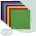 Aubliss 50pcs 9.84" x 9.84" (25cm x 25cm) Cotton Fabric Bundle PreCut Squares Fat Quarter for Patchwork Sewing DIY Craft Quilting Fabric (Bright Solid Colors) 50pcs-solid - Buy Online on SooperMarket.com