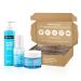 Neutrogena Hydro Boost 3-Step Regime Cleanse + Moisturiser Hylauronic Serum Brown