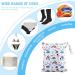Darryy Naspocket Kindergarten Wetbag Set | Waterproof Washable Diaper Bag & Cloth Diapers | Panda Design for Kids - Buy Online on SooperMarket.com