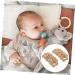 Didiseaon 10pcs Wooden Teething Pendant for Babies - Beech Wood Teether with Cartoon Design 5X6.3CM - Buy Online on SooperMarket.com