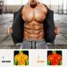 Cimkiz Men's Neoprene Sauna Vest Waist Trainer with Zipper, Black - Large - Buy Online on SooperMarket.com