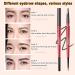 JASSINS 2pc Double-Headed Eyebrow Pencil Kit - Waterproof & Long-Lasting Dark Brown Brow Pen with Brush - Buy Online on SooperMarket.com