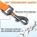 Demigreat 1.5m/3m/5m Dog Drag Line - Robust Long Leash with Padded Handle for Small to Large Dogs | Training Leash in Orange - Buy Online on SooperMarket.com