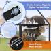 Cat Window Perch - Double Cat Hammock Seat for Large Cats | Durable & Safe Window Mounted Cat Bed | Space Saving Design | 6 Suction Cups | Suitable for Large & Small Cats - Buy Online on SooperMarket.com