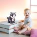 Marsjoy Interactive Robot Cat Plush Toy - Gray Pattern, Electronic Pet for Girls, Kids - 12 inches - Buy Online on SooperMarket.com