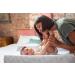 Ceba Baby Changing Pad Covers Set - 2 Wrap Edition Extra Thick Cotton Dark Gray Star Design Fits 50x70/50x80 cm Diaper Pad - Buy Online on SooperMarket.com