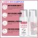 MIELIKKI Lash Cleaning Kit - 100ML Eyelash Extension Shampoo Oil-Free Cleanser with Lash Fan & Brush for Professional & Self Use - International Shipping Available - Buy Online on SooperMarket.com