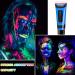 Glow in the Dark Neon Face Body Paint Set - 6 Colors, Washable Black Light Makeup for Party, Halloween, Christmas, Cosplay - 0.48oz Tubes - Buy Online on SooperMarket.com