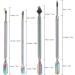 Cuticle Pusher Portable Rust-proof Nail Pusher Eco friendly with Storage Box for Nail Salon - Buy Online on SooperMarket.com
