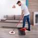 4 Pack Spin Mop Replacement Heads | Compatible with O Cedar EasyWring Mop | 100% Microfiber | Machine Washable | Easy to Replace | Deep Cleaning | 1 Tank System - Buy Online on SooperMarket.com