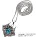 EXCEART Devil Eye Necklace Skull Necklace Ladies Men's Evil Eye Clavicle Chain Steampunk Necklace Women Clavicle Pendant Necklace Decor Stainless Steel Neck Chain Metal Man - Buy Online on SooperMarket.com