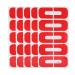 Latex Nail Polish Barrier - 50pcs Protector for Home & Salon Use | Anti-Overflow Hot Stamping - Buy Online on SooperMarket.com