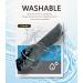 Aroma Season Cordless Heated Eye Mask - Washable & Portable Electric Warm Compress for Dry Eyes, Stye, Blepharitis - Gray - Buy Online on SooperMarket.com