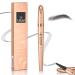 Ey brow pencil waterproof eyebrow pencil wiped-resistant liquid eyebrow pencils fast drying and durable welding-proof effortlessly create natural eyebrow form (B-gray)