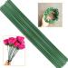 200 Pcs Floral Stem Wire 16 Inch 22 Gauge Dark Green Bouquet Stem for Flower Arrangements DIY Crafts Flower Making Supplies - Buy Online on SooperMarket.com