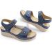JABASIC Women's Orthotic Arch Support Sandals - Comfortable Walking Sandals (Navy, Size 7) - Buy Online on SooperMarket.com