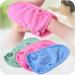 3 Pcs Exfoliating Gloves Set for Shower or Bath | Scrub Mittens in 3 Colours - Buy Online on SooperMarket.com