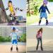 Adjustable Kids Inline Skates | Purple&Black Roller Blades | Light-Up Wheels | Beginner Outdoor & Indoor Skates for Boys & Girls | Medium-Big Kid Size - Buy Online on SooperMarket.com
