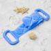 Silicone Bath Body Brush, Long Exfoliating Back Scrubber Massager, Sky Blue - Buy Online on SooperMarket.com