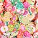 Basage 1000pcs/Bag Assorted Clay 3D Fruit Pattern Slices Nail Art Decoration by Cool Shiny Slicing Nail Decorations - Buy Online on SooperMarket.com