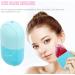 Rcool Ice Face Roller & Gua Sha - Premium Facial Massager for Youthful Skin Reduce Fine Lines Shrink Pores & Acne - Blue Ice Roller for Face & Eyes - Buy Online on SooperMarket.com