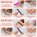 Yivaiks 24pcs Handmade Glitter Gradient Pink Press on Nails with Crystal Gem Design - Medium Length Ballerina Coffin Fake Nails for Banquets and Parties | Jelly Glue Acrylic Nails (GD-004) - Buy Online on SooperMarket.com