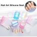 Sanwood Nail Art Stamp Set - Soft Texture & Good Elasticity - Trendy DIY Manicure Tools for Women - Pink - Buy Online on SooperMarket.com