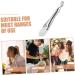 FOMIYES Double-headed Facial Treatment Brush Facial Mask Brush Skin Care Tool Facial Mask Applicator Facial Mud Mask Brush Mask Spoon Women Mud Mask Brush Mud Mask Applicator Cream Spoon 13.70X2.50X1.50CM Silver - Buy Online on SooperMarket.com