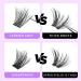 Buy Bodermincer 120pcs D Curl Mixed Eyelashes - Professional Individual Cluster for Home Extensions (8-10-12-14-16mm - Buy Online on SooperMarket.com