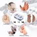 Wisebom 75 Piece Sanding Sleeve Set Accessories Sanding Caps 80/120/180GRIT Sanding Sleeves for Manicure Nail Design Pedicure Nail Art for Precise Sanding and Polishing - Buy Online on SooperMarket.com
