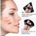 Velour Triangle Powder Puff Set with Mini Finger Makeup Sponges - 4 Pieces for Mineral Powder and Body Foundation - Buy Online on SooperMarket.com
