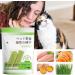 Shenrongtong Cat Grass Sticks - Tooth Cleaning & Hair Removal Treats for Cats | 3 Pieces of Pet Snacks & Dental Care - Buy Online on SooperMarket.com