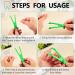 Chengu 16 Pieces Reusable Dental Floss Holder Set - Eco-Friendly Flossmate Handles for Effective Oral Care (Blue Green) - International Shipping Available - Buy Online on SooperMarket.com