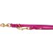 Buy Adjustable Pink Dog Liner - Fat Leather & Brass | 2.80m x 15mm for Small & Large Dogs - Durable & Stylish - Buy Online on SooperMarket.com