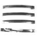 Mytoptrendz 4 PCS 3.5" 9cm Long Slim French Style Metal Hair Clips Slide Barrettes No Slip Hair Pins Hair Girls Women Thick Accessories for Women and Girls (Silver) 9cm Silver - Buy Online on SooperMarket.com